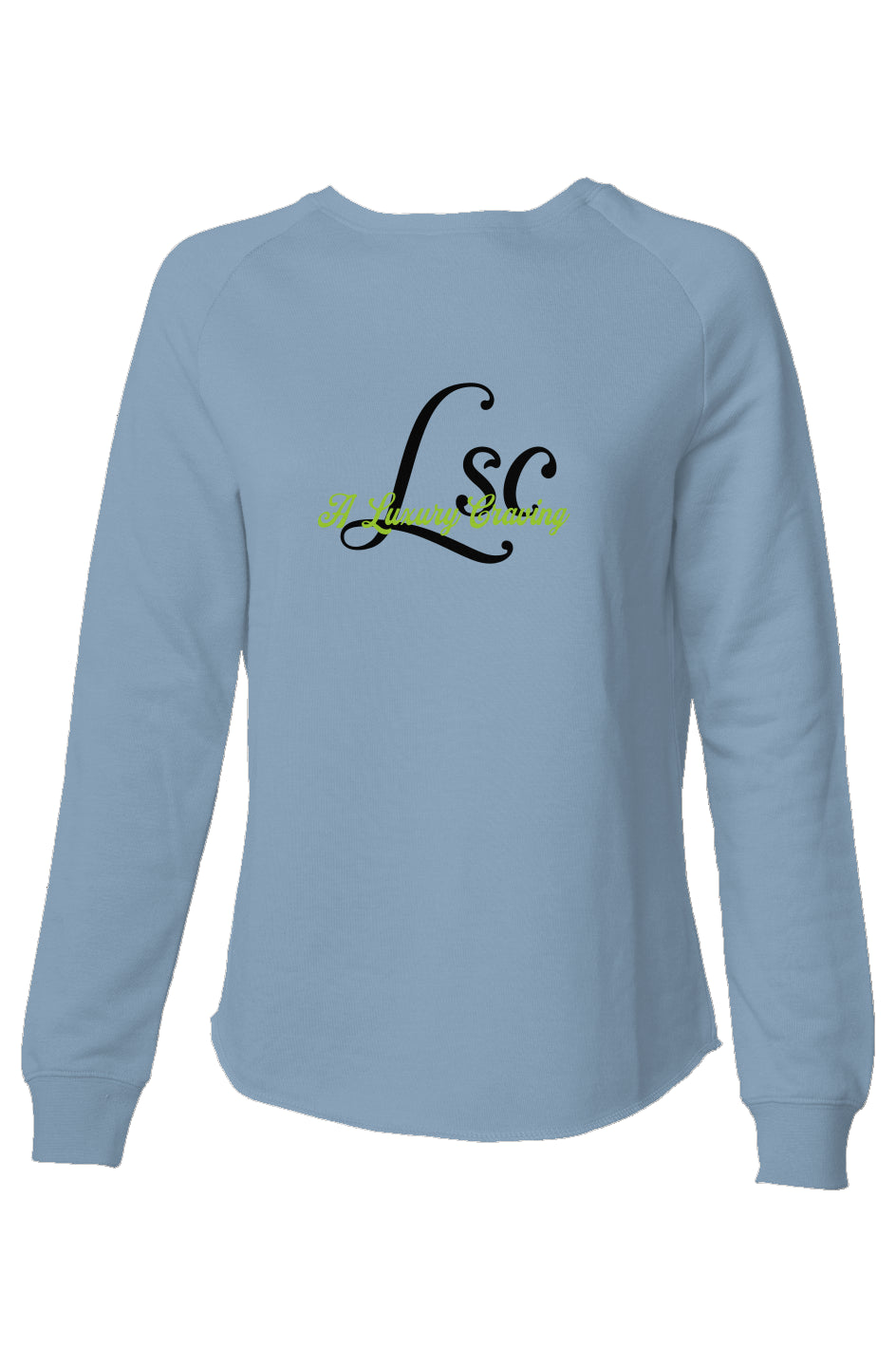 LSC Womens Lightweight Wash Sweatshirt